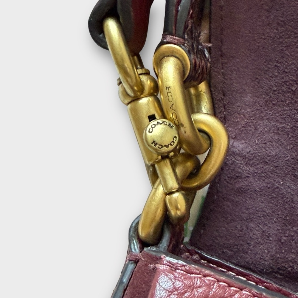 Coach May Shoulder Bag With Snakeskin Detail - Picture 3 of 15